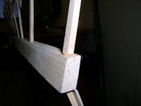 Detail of stock with lattice slat #1