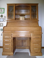 roll top desk -- front view