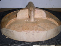 Carving mouth area