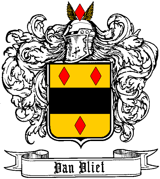 Van Vliet Coat of Arms -- World of Van Vliet Homepage