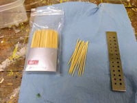 Toothpicks L:9.5cm, T:2.0mm, and draw plate