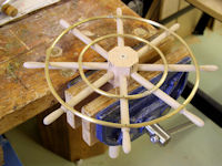 Thrundle wheel with spokes