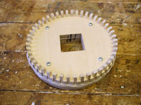 Gear wheel with teeth