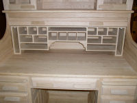 roll top desk -- storage compartments finished