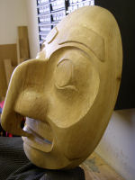 Side view finished face